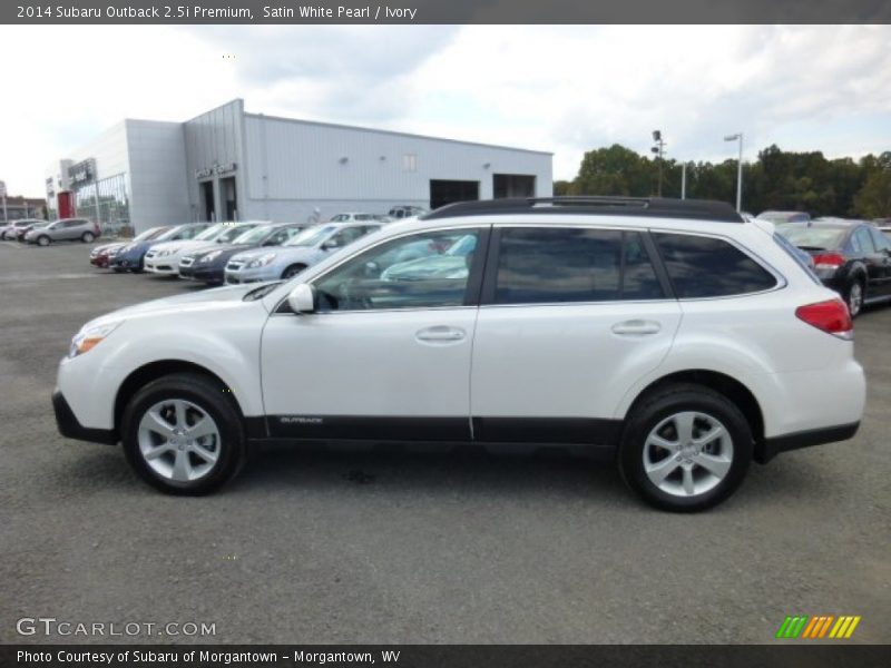  2014 Outback 2.5i Premium Satin White Pearl