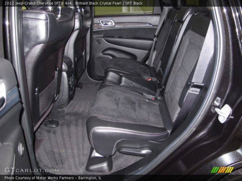 Rear Seat of 2012 Grand Cherokee SRT8 4x4