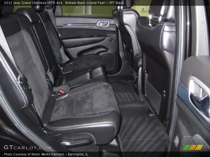 Rear Seat of 2012 Grand Cherokee SRT8 4x4