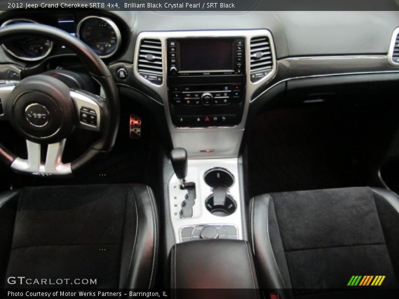 Brilliant Black Crystal Pearl / SRT Black 2012 Jeep Grand Cherokee SRT8 4x4