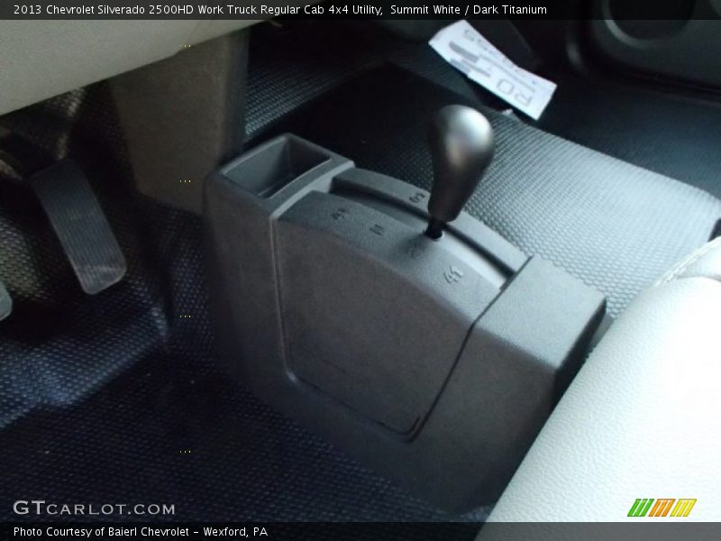 Summit White / Dark Titanium 2013 Chevrolet Silverado 2500HD Work Truck Regular Cab 4x4 Utility