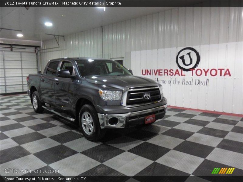 Magnetic Gray Metallic / Graphite 2012 Toyota Tundra CrewMax