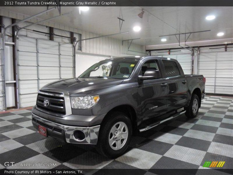 Magnetic Gray Metallic / Graphite 2012 Toyota Tundra CrewMax