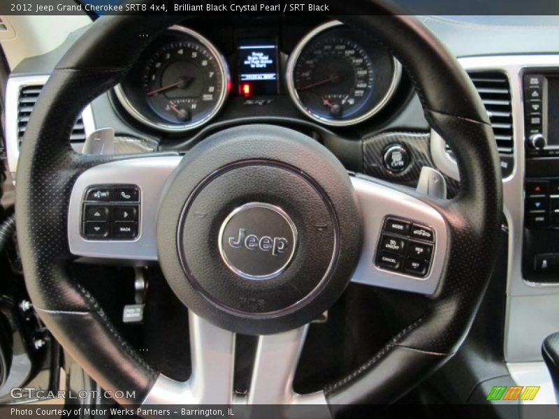 2012 Grand Cherokee SRT8 4x4 Steering Wheel