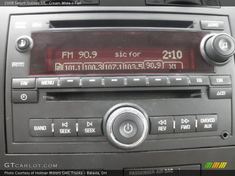Audio System of 2008 Outlook XR