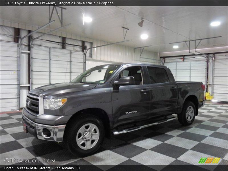 Magnetic Gray Metallic / Graphite 2012 Toyota Tundra CrewMax