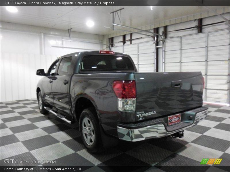 Magnetic Gray Metallic / Graphite 2012 Toyota Tundra CrewMax