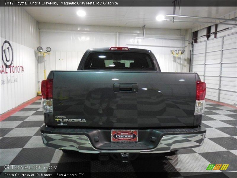Magnetic Gray Metallic / Graphite 2012 Toyota Tundra CrewMax