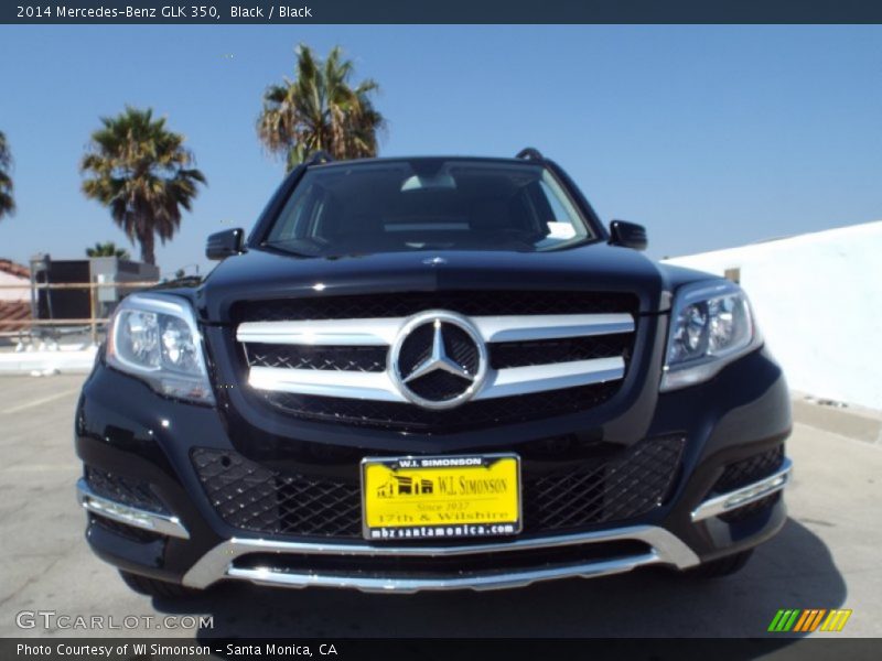 Black / Black 2014 Mercedes-Benz GLK 350