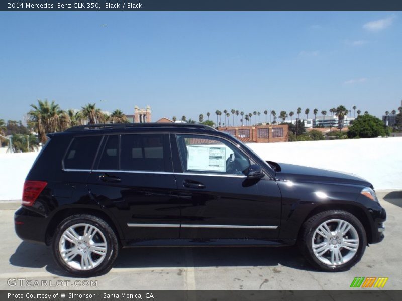 Black / Black 2014 Mercedes-Benz GLK 350