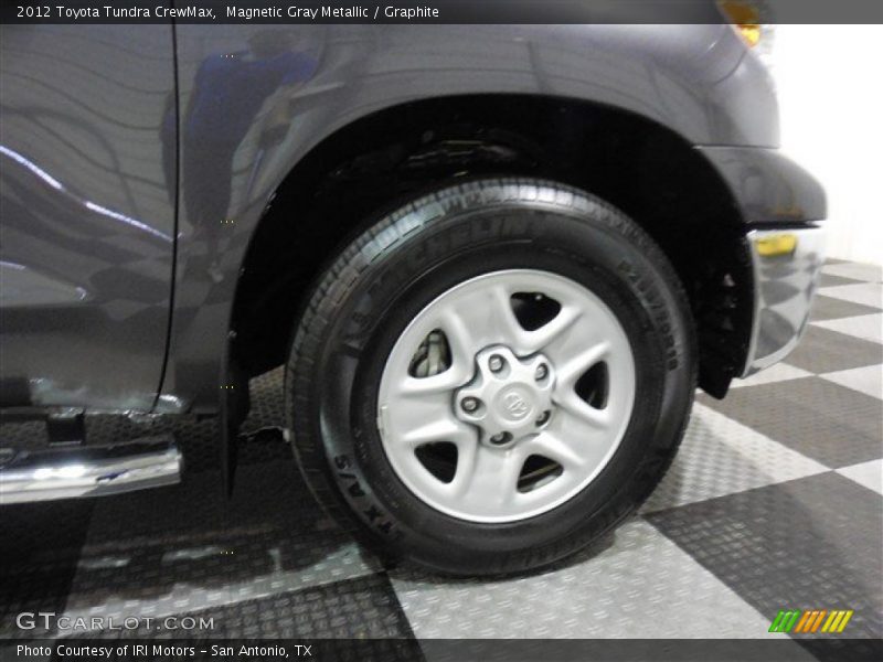 Magnetic Gray Metallic / Graphite 2012 Toyota Tundra CrewMax