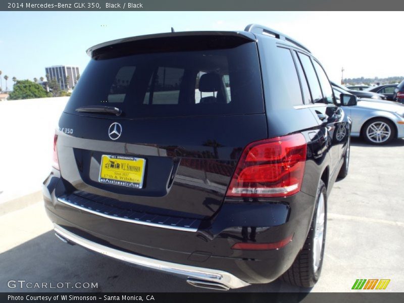 Black / Black 2014 Mercedes-Benz GLK 350