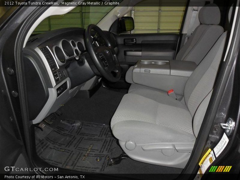 Magnetic Gray Metallic / Graphite 2012 Toyota Tundra CrewMax