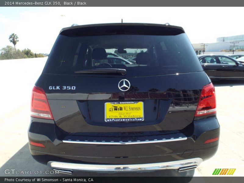 Black / Black 2014 Mercedes-Benz GLK 350