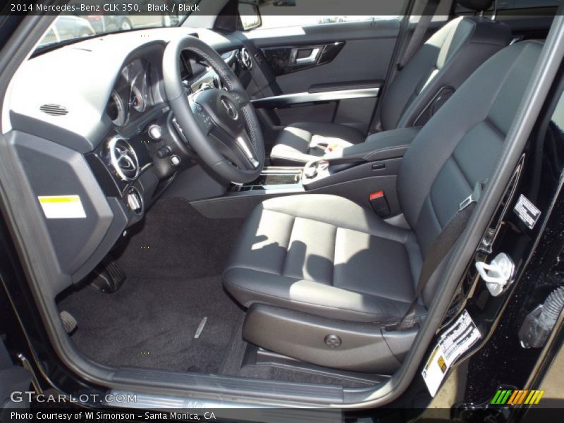 Black / Black 2014 Mercedes-Benz GLK 350