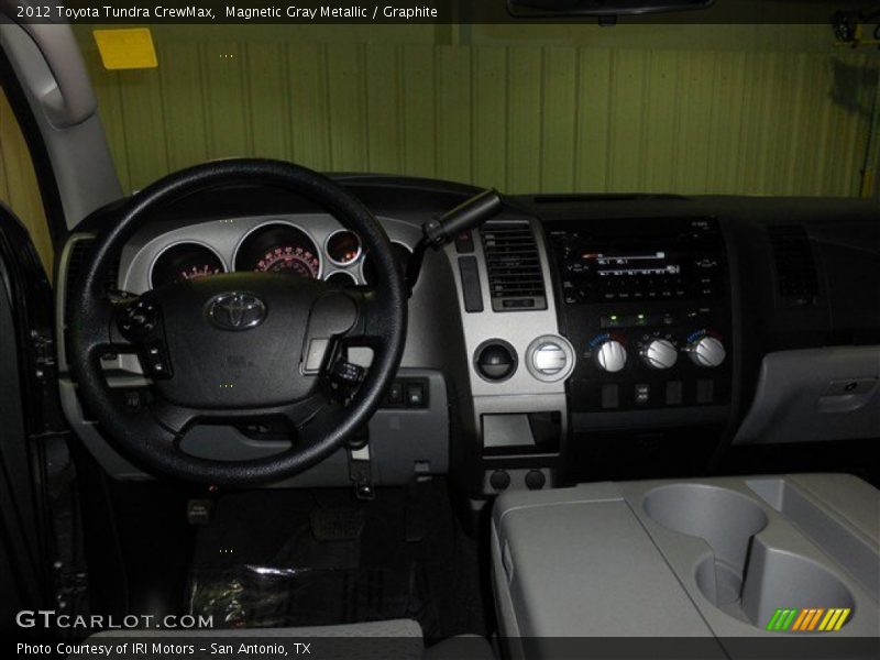 Magnetic Gray Metallic / Graphite 2012 Toyota Tundra CrewMax
