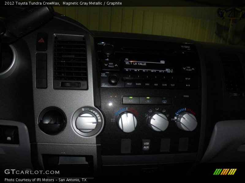 Magnetic Gray Metallic / Graphite 2012 Toyota Tundra CrewMax