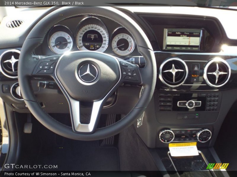 Black / Black 2014 Mercedes-Benz GLK 350