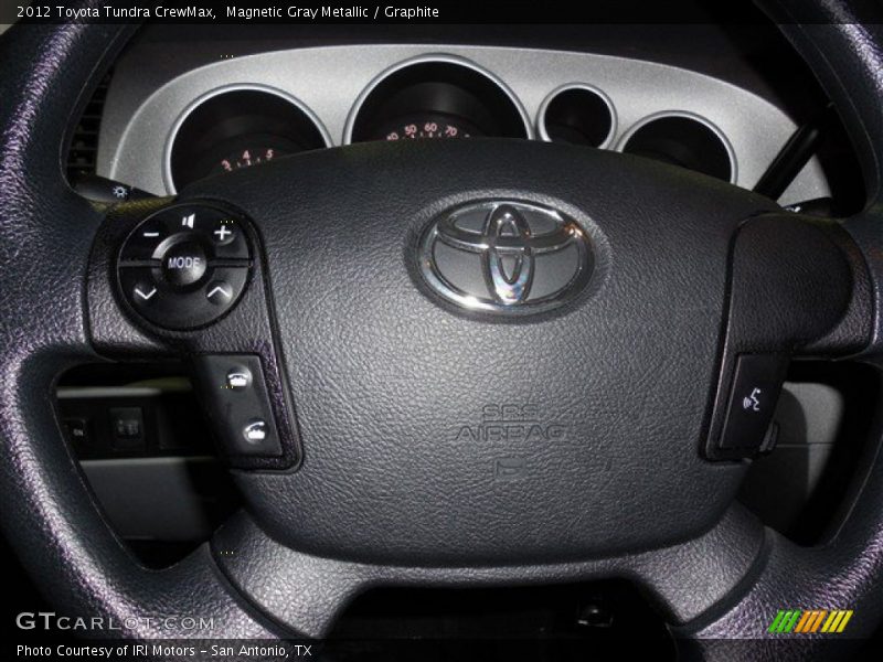 Magnetic Gray Metallic / Graphite 2012 Toyota Tundra CrewMax