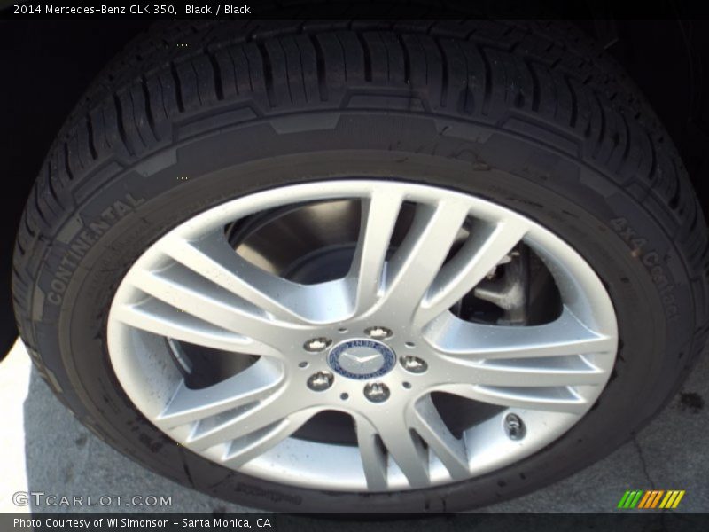Black / Black 2014 Mercedes-Benz GLK 350