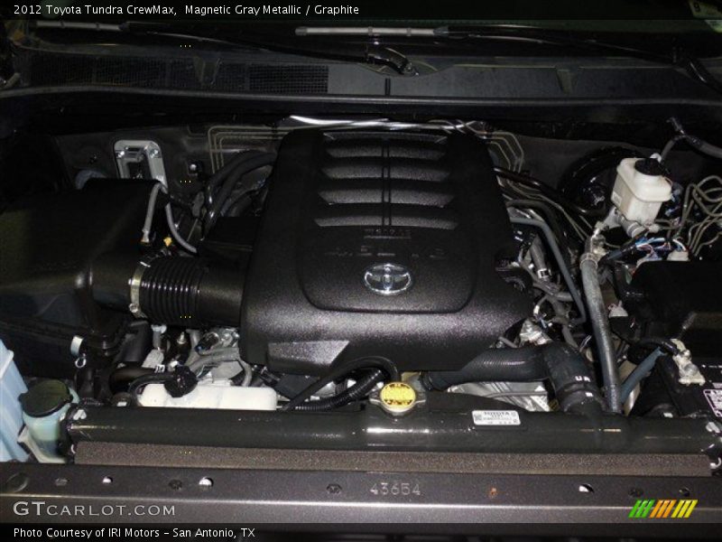 Magnetic Gray Metallic / Graphite 2012 Toyota Tundra CrewMax