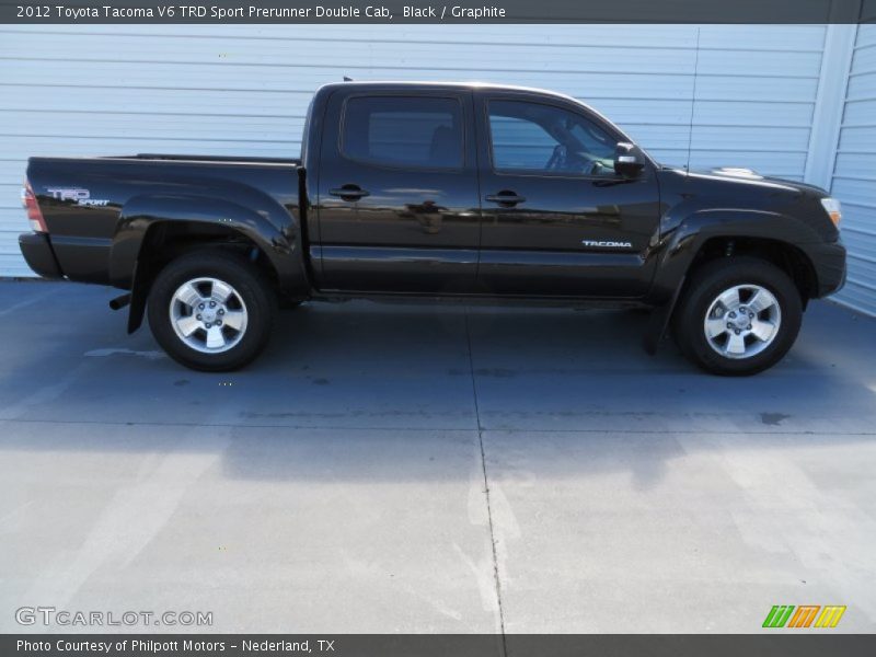 Black / Graphite 2012 Toyota Tacoma V6 TRD Sport Prerunner Double Cab