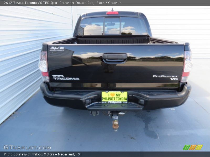 Black / Graphite 2012 Toyota Tacoma V6 TRD Sport Prerunner Double Cab