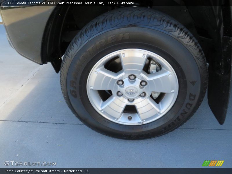 Black / Graphite 2012 Toyota Tacoma V6 TRD Sport Prerunner Double Cab