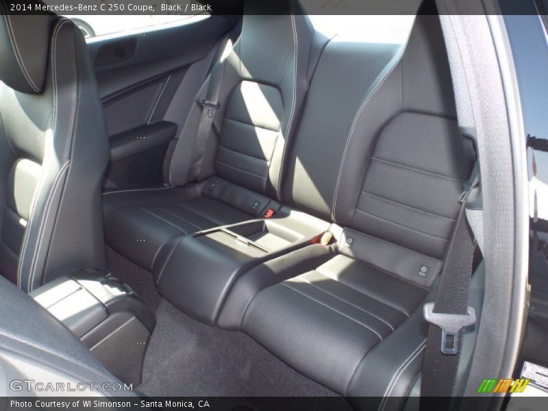 Black / Black 2014 Mercedes-Benz C 250 Coupe