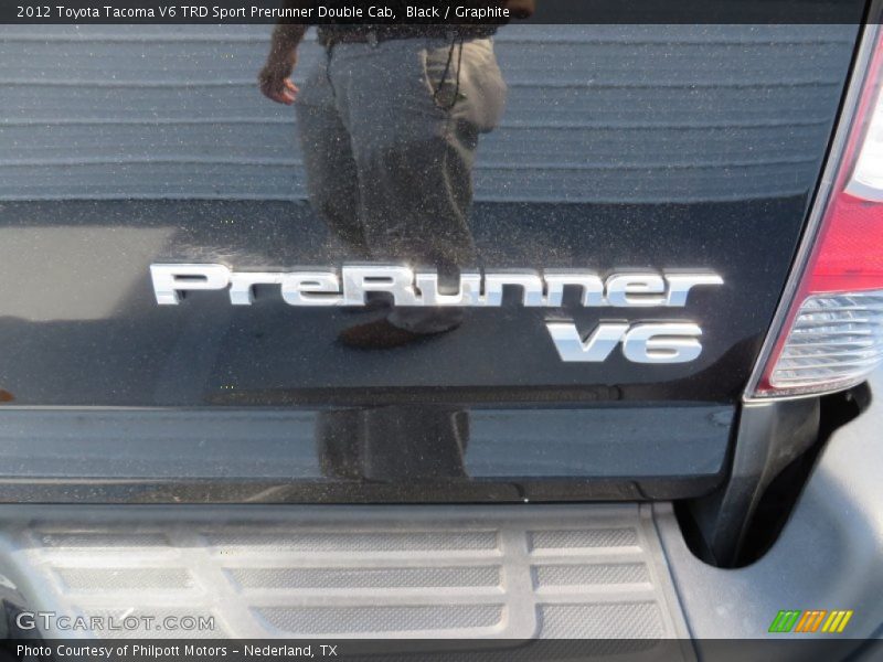 Black / Graphite 2012 Toyota Tacoma V6 TRD Sport Prerunner Double Cab