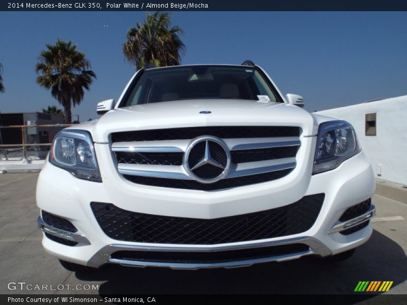 Polar White / Almond Beige/Mocha 2014 Mercedes-Benz GLK 350