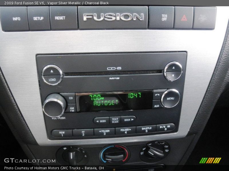 Controls of 2009 Fusion SE V6