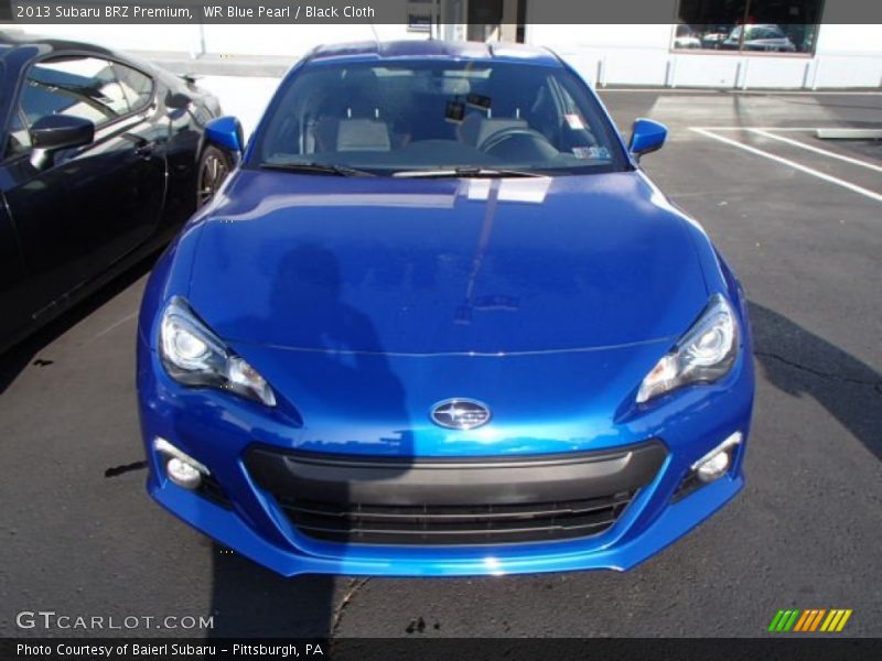 WR Blue Pearl / Black Cloth 2013 Subaru BRZ Premium
