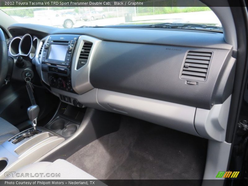 Black / Graphite 2012 Toyota Tacoma V6 TRD Sport Prerunner Double Cab