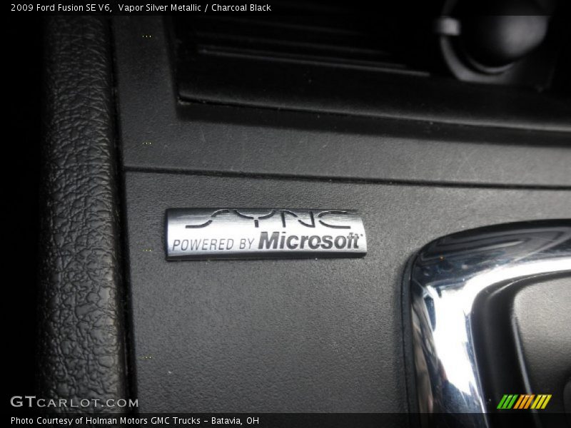 Vapor Silver Metallic / Charcoal Black 2009 Ford Fusion SE V6
