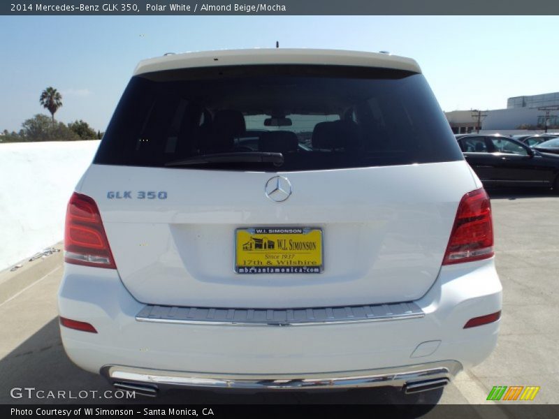 Polar White / Almond Beige/Mocha 2014 Mercedes-Benz GLK 350