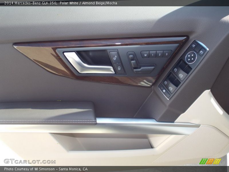 Polar White / Almond Beige/Mocha 2014 Mercedes-Benz GLK 350