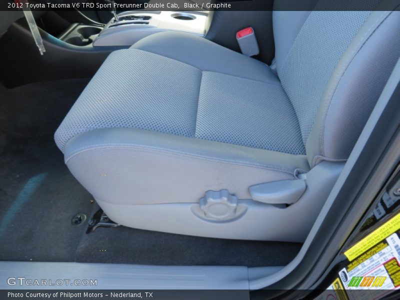 Black / Graphite 2012 Toyota Tacoma V6 TRD Sport Prerunner Double Cab