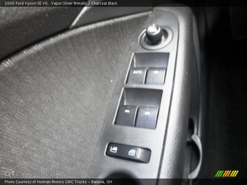 Vapor Silver Metallic / Charcoal Black 2009 Ford Fusion SE V6