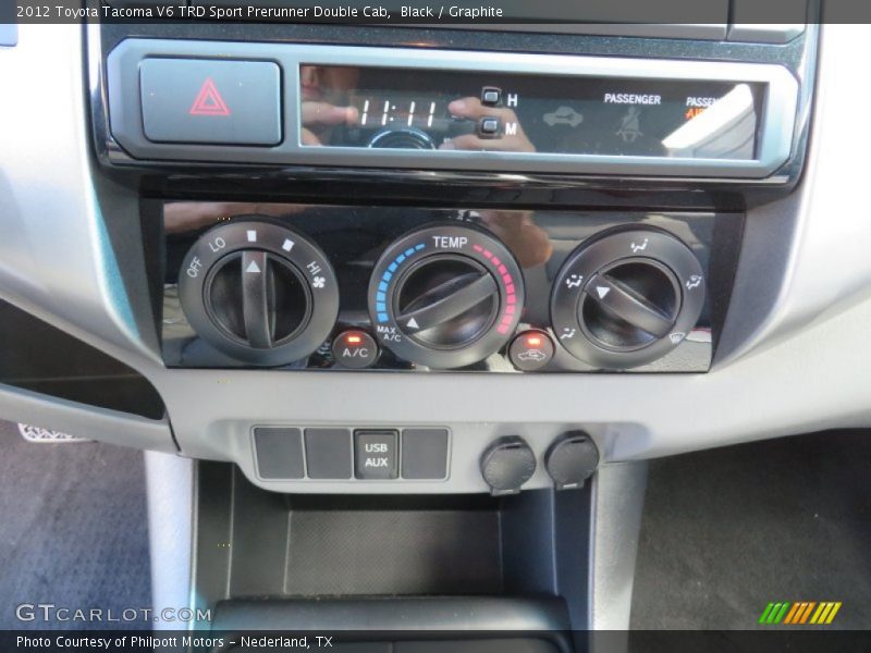 Black / Graphite 2012 Toyota Tacoma V6 TRD Sport Prerunner Double Cab