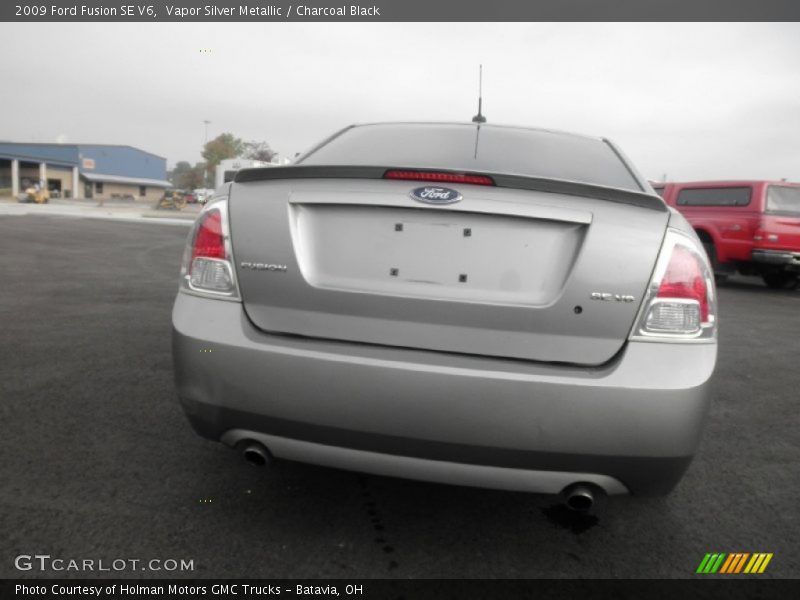 Vapor Silver Metallic / Charcoal Black 2009 Ford Fusion SE V6