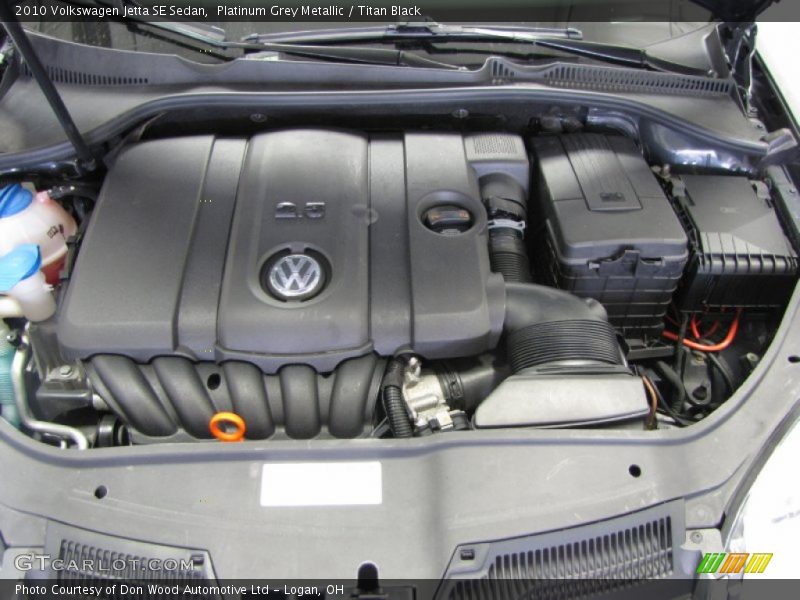 Platinum Grey Metallic / Titan Black 2010 Volkswagen Jetta SE Sedan