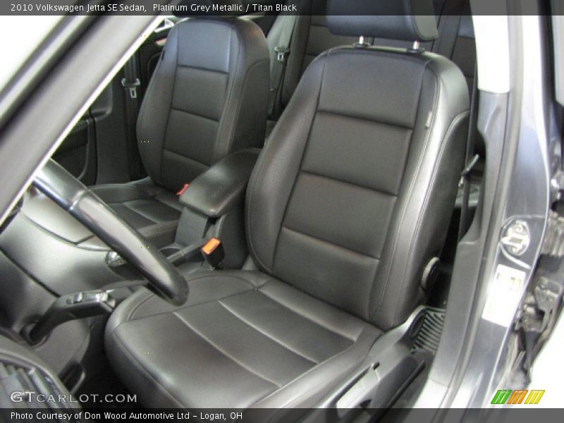 Platinum Grey Metallic / Titan Black 2010 Volkswagen Jetta SE Sedan