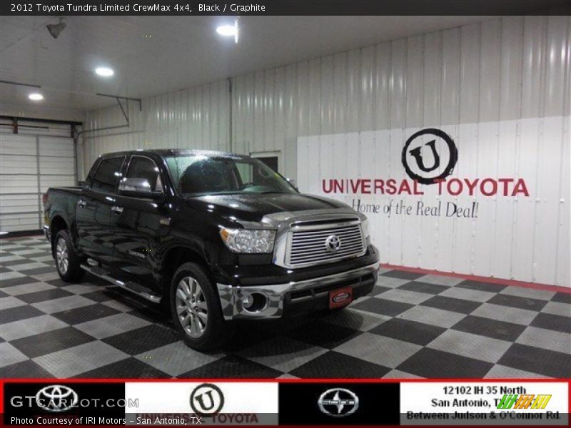 Black / Graphite 2012 Toyota Tundra Limited CrewMax 4x4