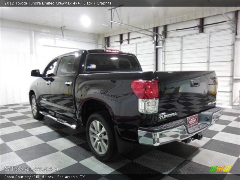 Black / Graphite 2012 Toyota Tundra Limited CrewMax 4x4