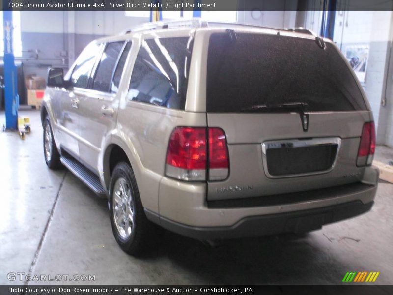 Silver Birch Metallic / Light Parchment 2004 Lincoln Aviator Ultimate 4x4