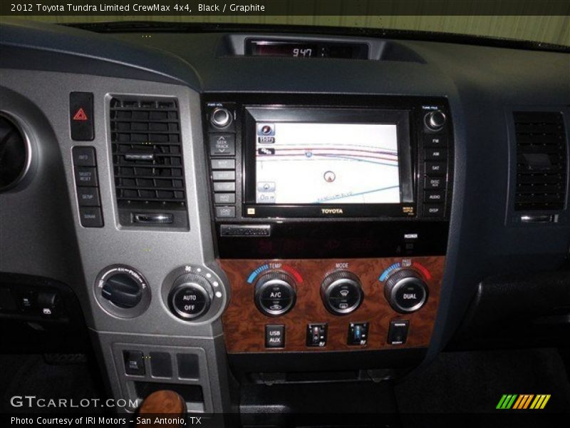 Black / Graphite 2012 Toyota Tundra Limited CrewMax 4x4
