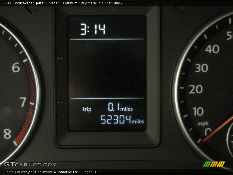 Platinum Grey Metallic / Titan Black 2010 Volkswagen Jetta SE Sedan