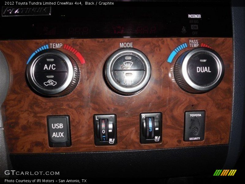 Black / Graphite 2012 Toyota Tundra Limited CrewMax 4x4