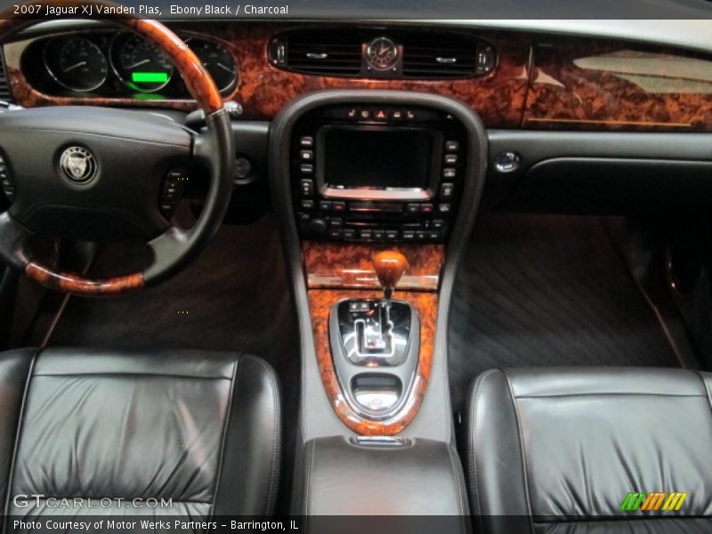 Dashboard of 2007 XJ Vanden Plas